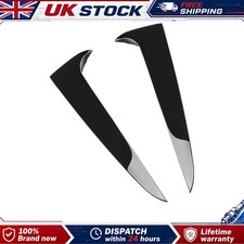 Closs Black Rear Window Spoiler Side Wing Trim Cover For BMW Rear Side Spoiler