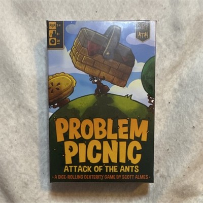 Kids Table Board Gaming Problem Picnic Attack Of The Ants Board Game 2 Players 