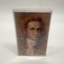 Bach Great Composers Cassette Tape Original New Sealed 