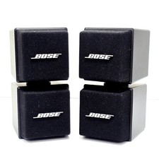 BOSE ACOUSTIMASS CUBE SYSTEMS AM-5 Pair Tested  Working Speakers
