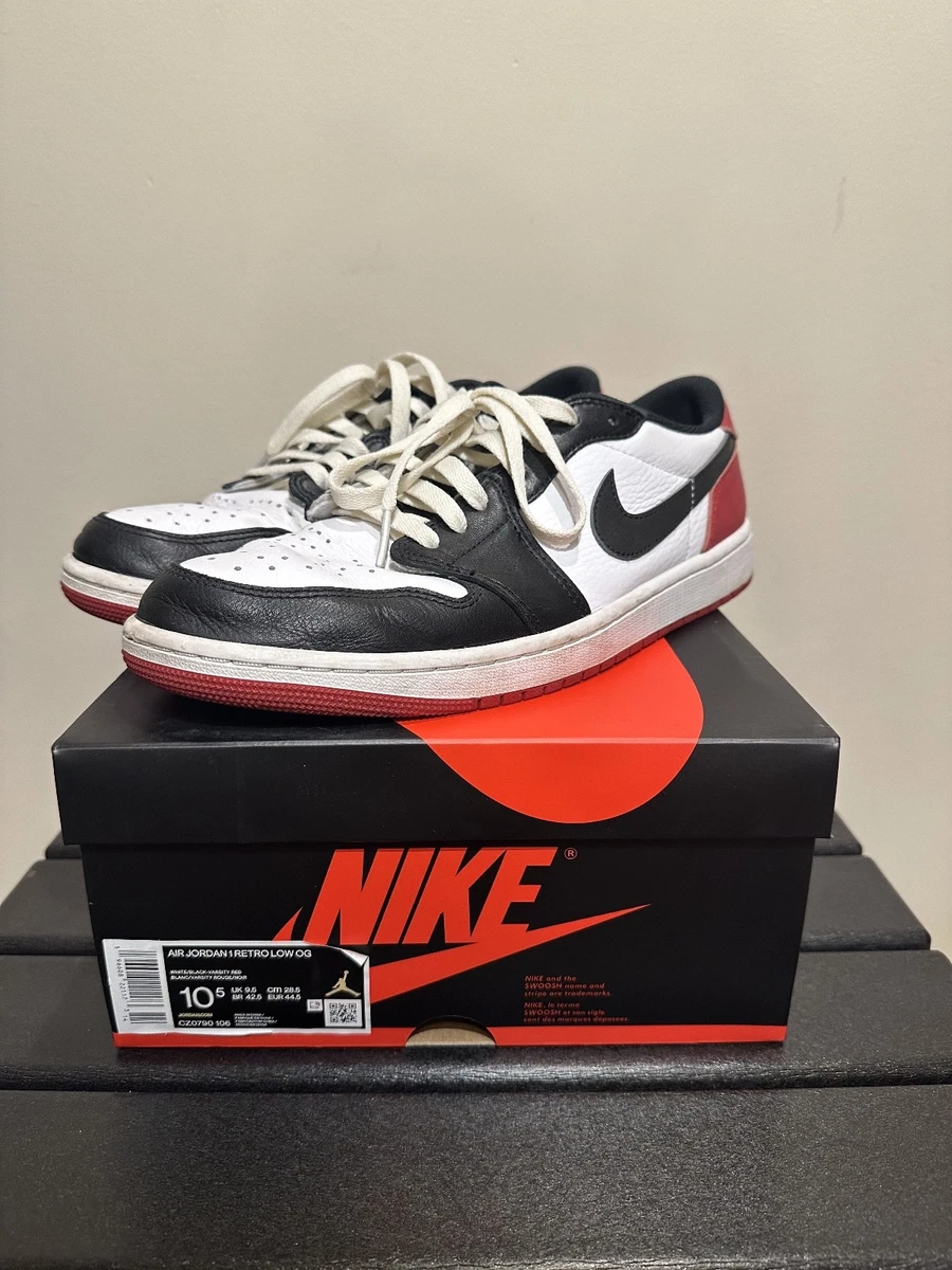 Preços baixos em Jordan 1 Retro OG Low Varsity Red | eBay