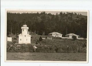 Lime Kiln Lighthouse Washington RPPC
