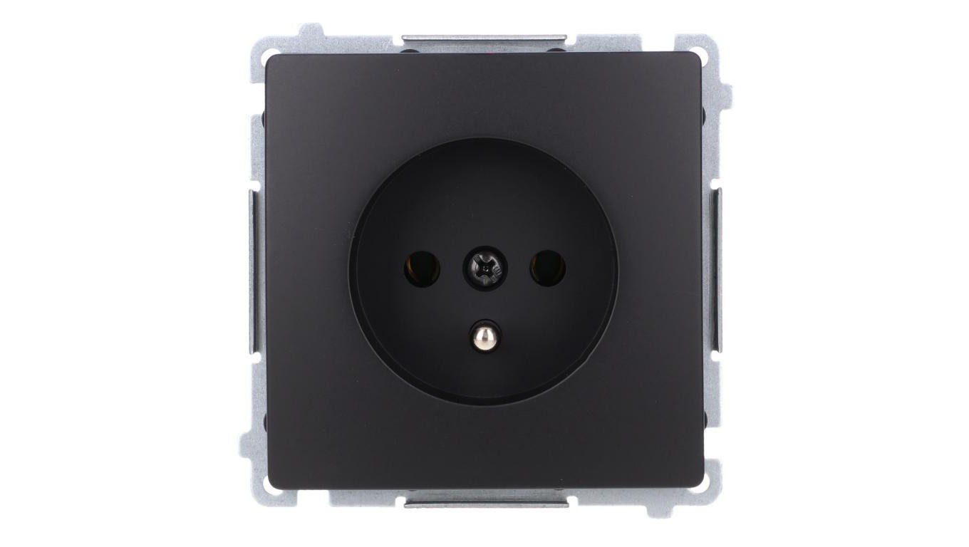 Plug socket with grounding (module) Simon basic BMGZ1.01/49