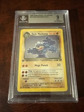 POKEMON 2000 TEAM ROCKET 1ST EDITION DARK MACHAMP HOLO #10/82 BGS 9 RARE INVEST! on eBay