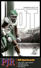 Leonard Taylor III 2024 Topps Signature Class #163 New York Jets
