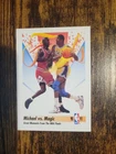 1991-92 Skybox Michael Jordan Magic Johnson #333 Basketball Card