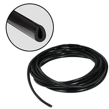 8 Feet Gloss Black U Shape Reduced Size Car Door Edge Guard Trim