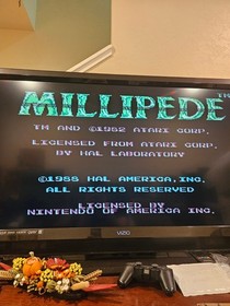Millipede (NES, 1988) Authentic Tested Cartridge Clean