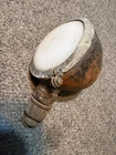 Vintage 1920's Chevrolet Cowl Light single Antique Ratrod milk glass lens bullet