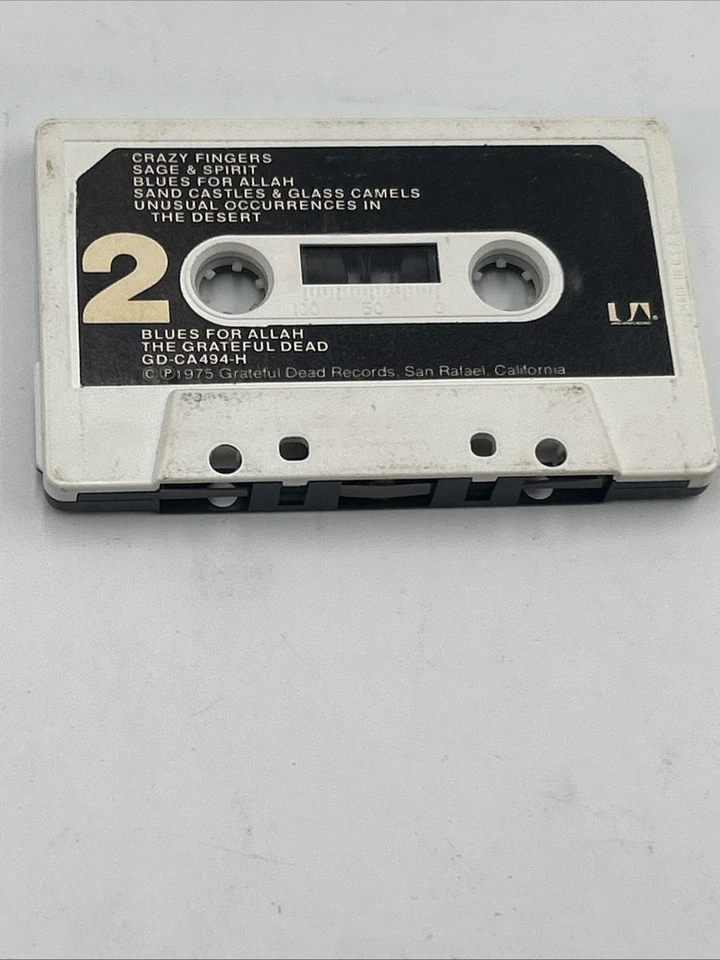 The Grateful Dead Blues For Allah Cassette Tape 1975 Slipcase Rare - Image 4 of 4