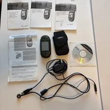 Magellan eXplorist 400 Handheld GPS Unit GREEN Portable Hiking hunt camp Tested