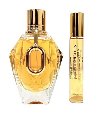 Paco Rabanne Ladies Million Gold Gift Set Fragrances 3349668640812