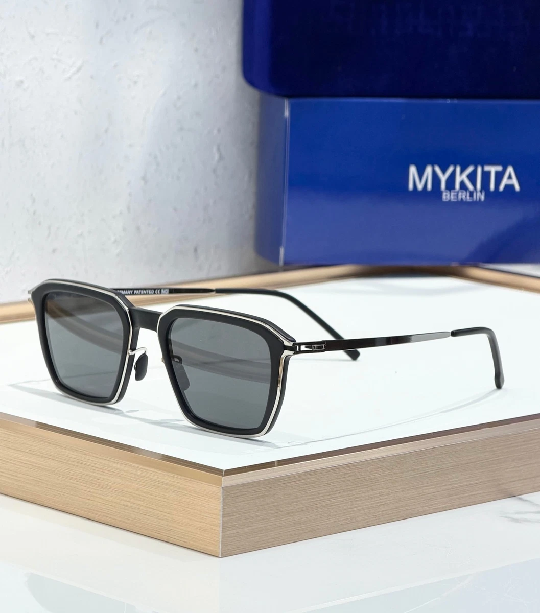 Lunettes Soleil MYKITA & KOSTAS MURKUDIS Elektra - Modèle F58 Kaki 64-9 - Neuves Avec étiquettes