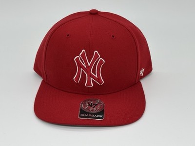 47 Brand MLB New York Yankees No Shot Snapback Baseballcap Cap Basecap Red