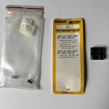 New Weaver #17 Top Mount Base 48017 Remington 41 121 Winchester 69a 72 Steven’s