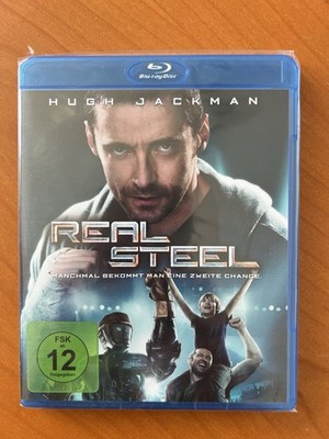 Blu-ray Real Steel 2011 - Hugh Jackman Dakota Goyo Elizabeth Lilly NEU OVP