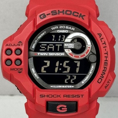 Casio G-Shock GDF-100GB Digital Watch With Altimeter Temperature