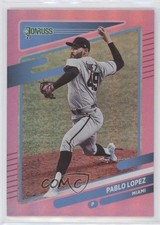 2021 Panini Donruss Holo Pink Pablo Lopez #144 1i7