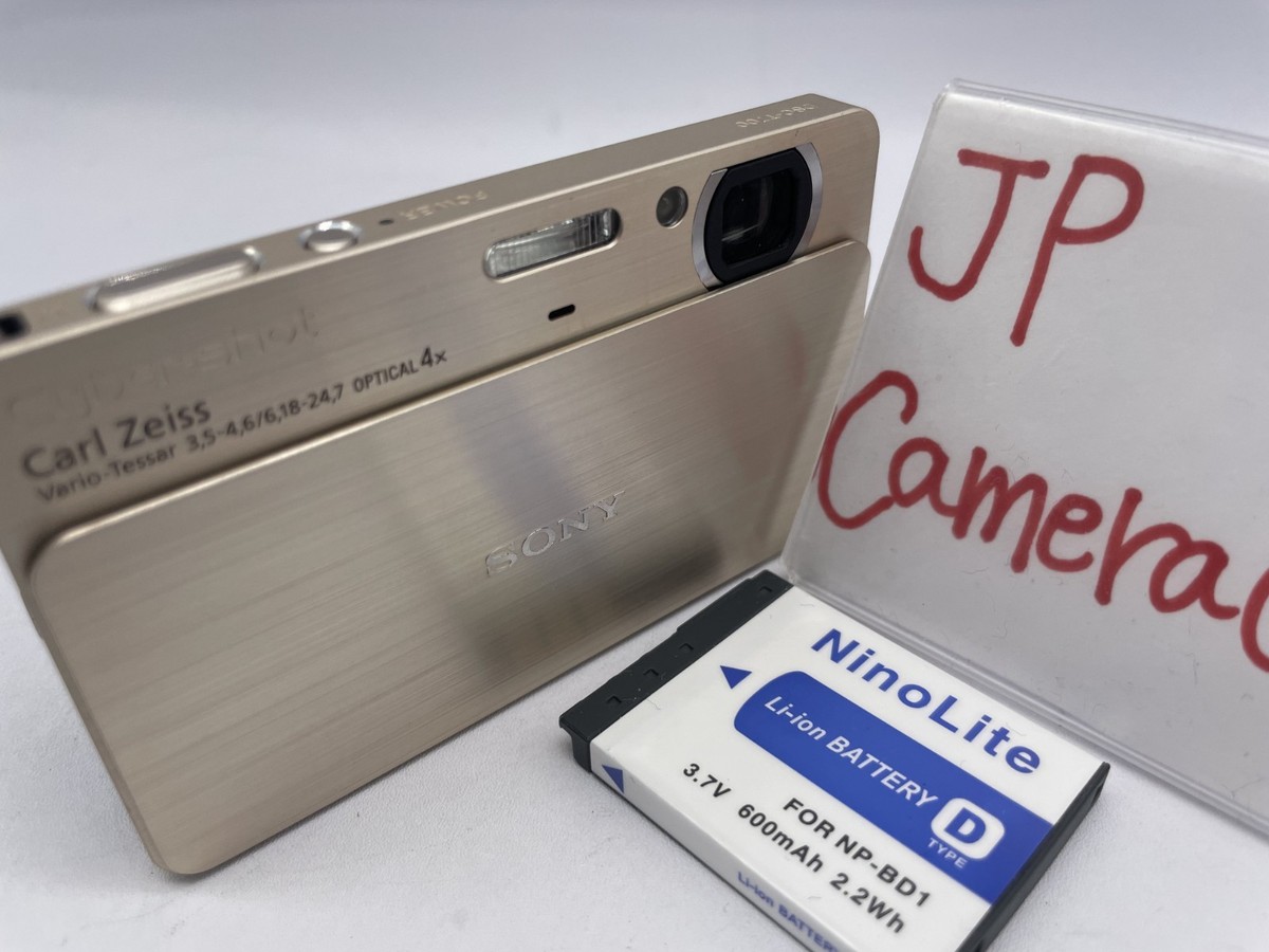 SONY Cyber-shot DSC-T700 デジカメ Excellent Sony Cyber-shot DSC-T700 gold 4.0x Optical Zoom From