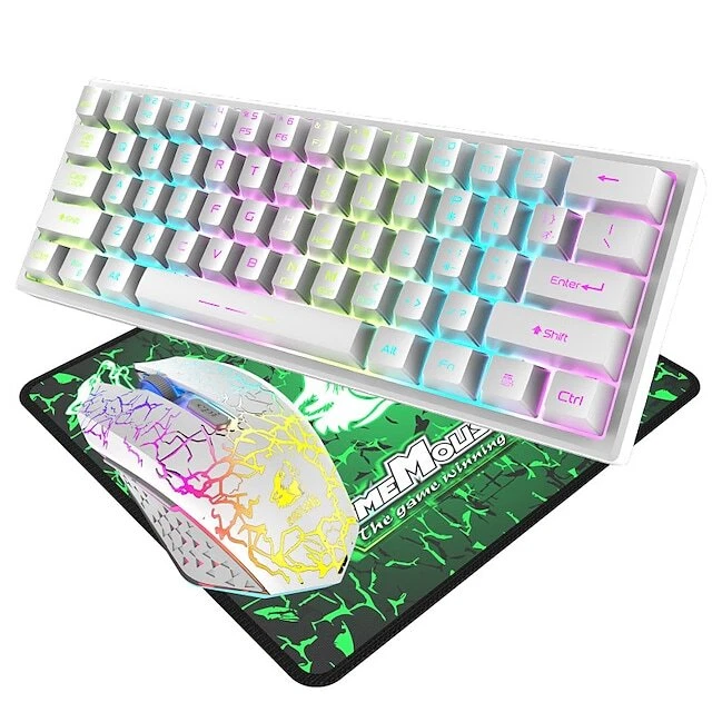 Wireless gaming keyboard Great quality with RGB and mouse pad - Image 4 of 4