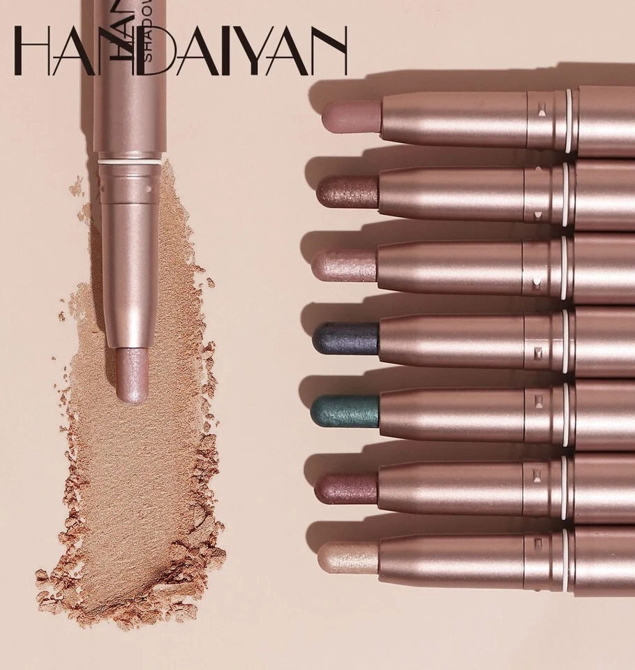 NEW Eye Shadow Makeup Metallic Shimmer or Matte Eyeshadow Pencil Stick Brush - image 2 of 4