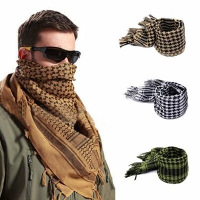 Tactical Shemagh Head Scarf Keffiyeh Balaclava military Authentic Pakistani