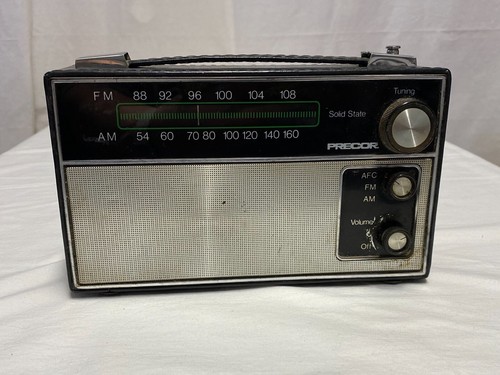 Vintage Precor Solid State AM/FM Radio Model 731 | eBay