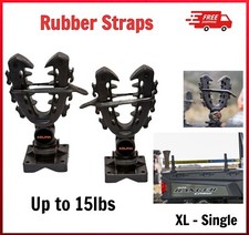 Rifle Gun Tool Bows Rack Mount Holder UTV/ATV Pole Shovels Hunting Travel SUV,XL