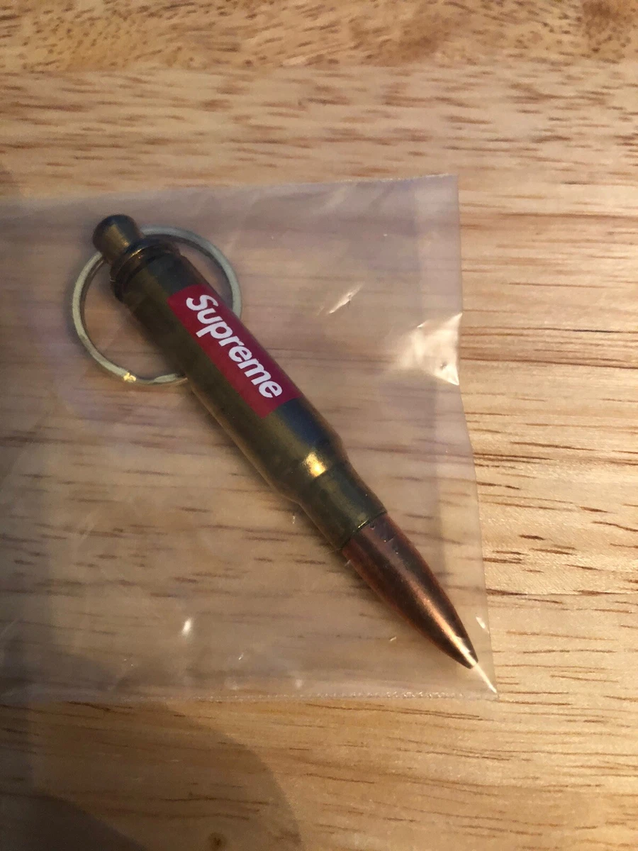 supreme bullet keychain