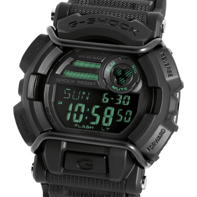 Casio G-Shock GD400MB-1ER Matt Black Collection, Gesichtsschutz etc Neu in OVP.