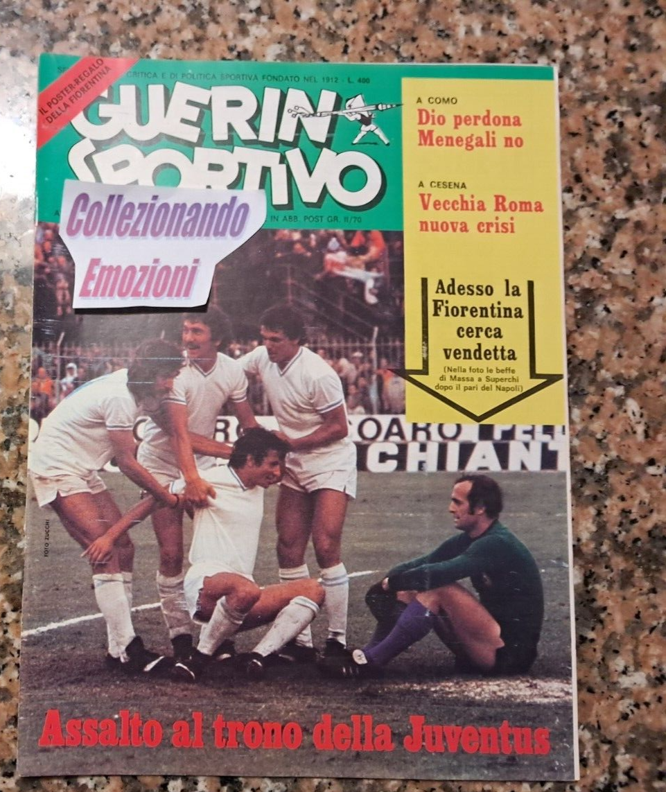Guerin Sportivo N°21 1991 - Scudetto Sampdoria Vialli Bruno, Bon état