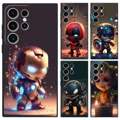 Für iPhone 16 15 14 13 12 11 Plus Pro Max Mini Handyhülle Deadpool Ironman Hulk