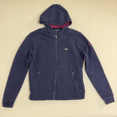 LACOSTE SPORT 90s リバーシブル スウィングトップ ネイビー LACOSTE ラコステ リバーシブル スポーツジャケット ブルゾン メンズXL