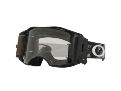 OAKLEY Airbrake MX Race-Ready Roll-Off Jet Black Speed Maske Display Prizm MX Low