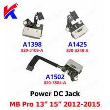 Original Power DC Jack For Macbook Pro Retina 13 15" A1398 A1425 A1502 2012-2015