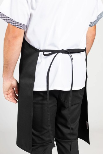 Tailgating Grill Team Black Apron For Game Day, Extra Long Ties, BBQ Chef Apron - Picture 4 of 4