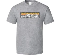 Western Mountaineering Camping Outdoors Lover Cool Trendy Worn Look T Shirt