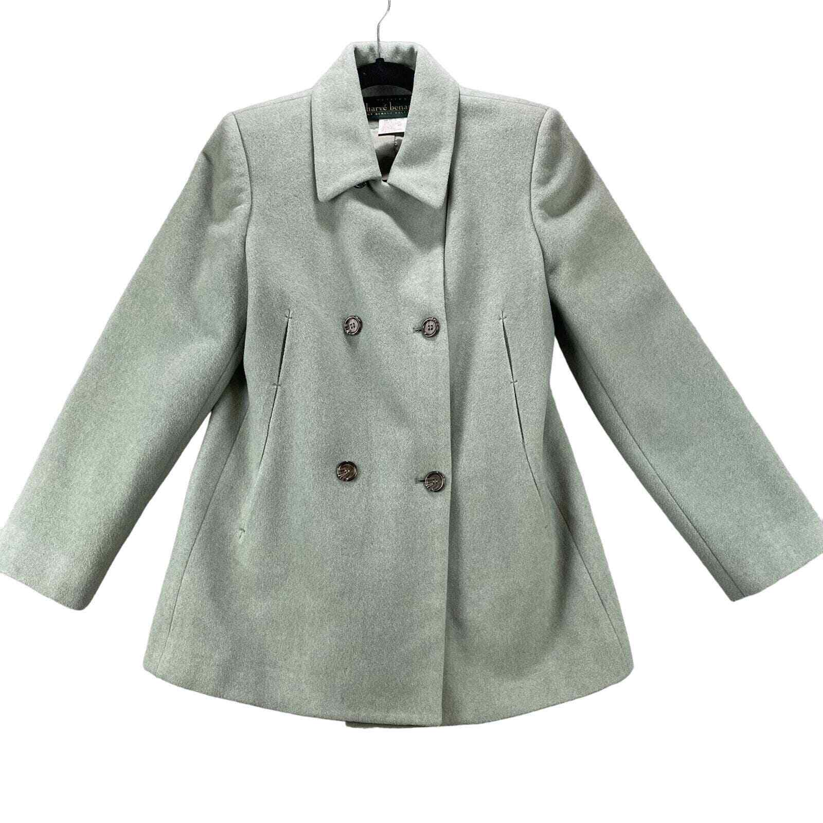Harve Benard Womens Peacoat Cashmere Wool Jacket … - image 1