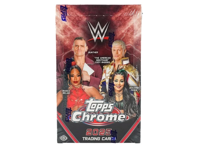 Rip & Ship - 2025 TOPPS CHROME WWE WRESTLING HOBBY BOX