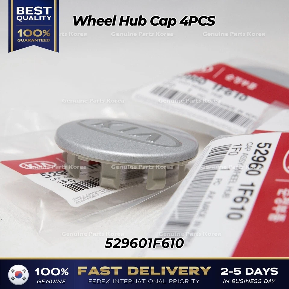 ⭐Genuine⭐ Wheel Hub Cap 4PCS 529601F610 for Kia Amanti Borrego Forte - Image 4 of 4