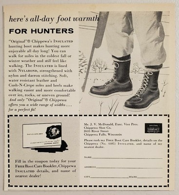 bob's chippewa boots