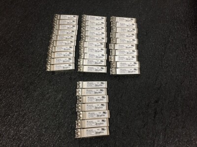 Lot of 37 Qlogic FTLF8529P4BCV-QL 16GB 850nm Optical Transceiver Module