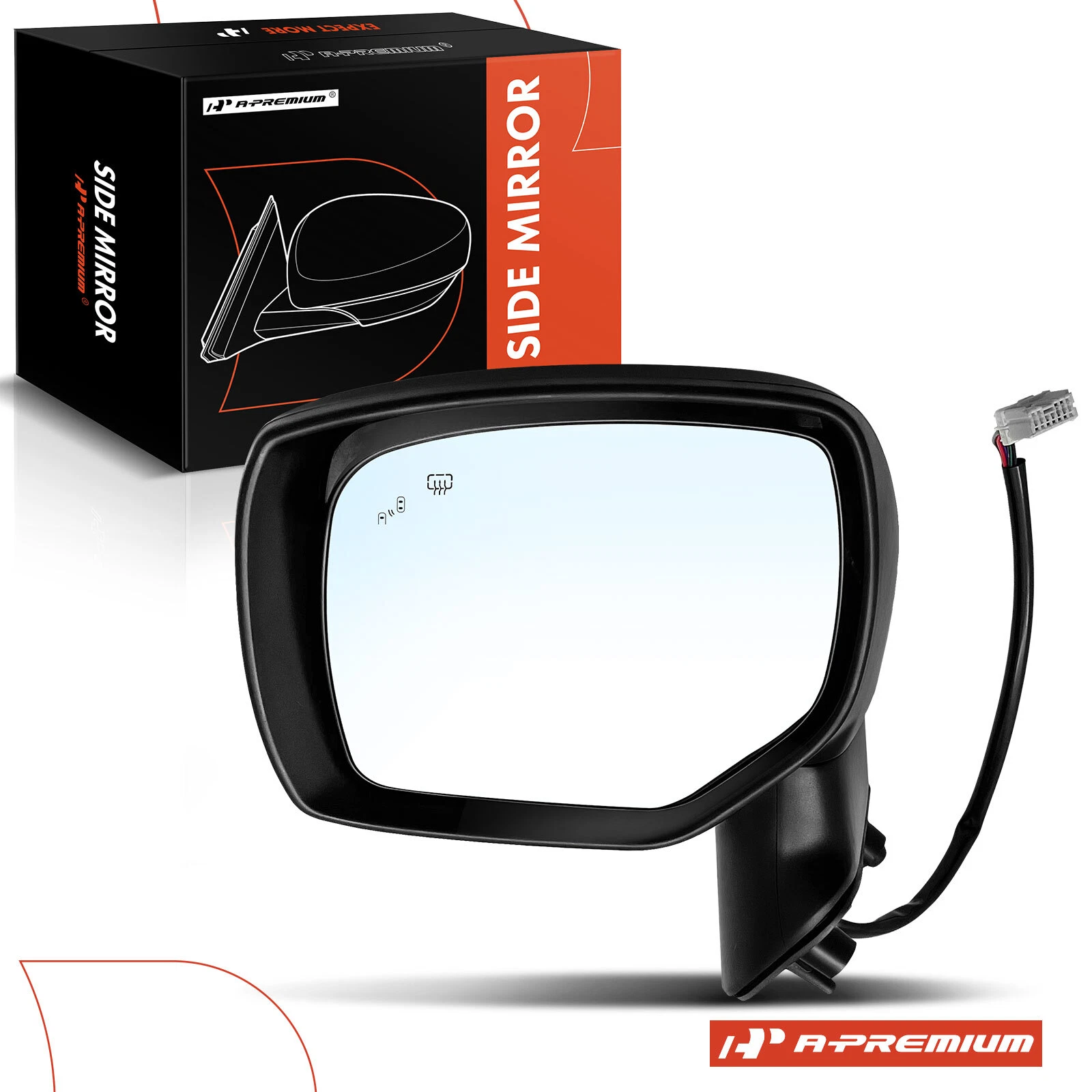 A-Premium Driver Power Mirror w/ Manual Fold & Heated for Subaru Forester 17-18