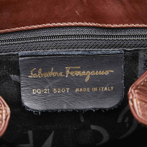 Salvatore Ferragamo Backpack Backpack DQ-211 5207 Women 【Used】 - Picture 15 of 17