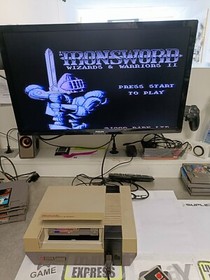 IRONSWORD WIZARDS AND WARRIORS II  (NES-IR-EEC) - JEU SEUL  - NINTENDO NES