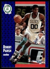 Robert Parish 1991-92 Fleer  Boston Celtics NBA READ FREE SHIPPING AutographDen