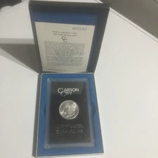 1883-CC GSA Morgan Dollar Uncirculated 90% Silver $1 US Coin w/Box & certificate