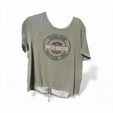 Women's Harley Davidson Motorcycles Embroidered Houston, Texas Sweatshirt