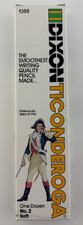 Dixon Ticonderoga Pencils 1388 Vintage Unopened Full Box of 12 Soft NOS