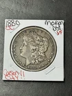 1880 CC Morgan Silver Dollar VF Very Fine Carson City Mint U.S. $1 Coin (18462)